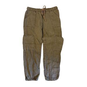 C&C California linen cargo pants small
